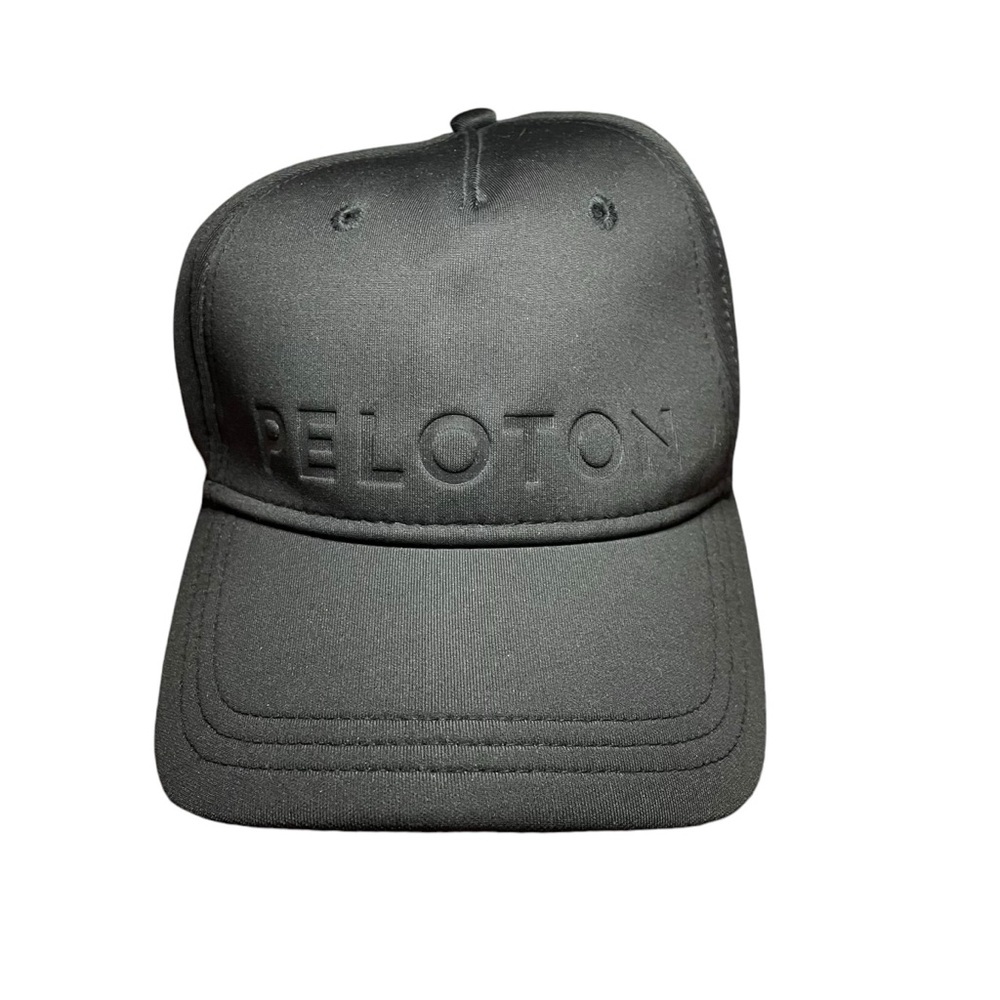 Peloton black baseball cap
